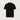 Black Knitted Polo Shirt